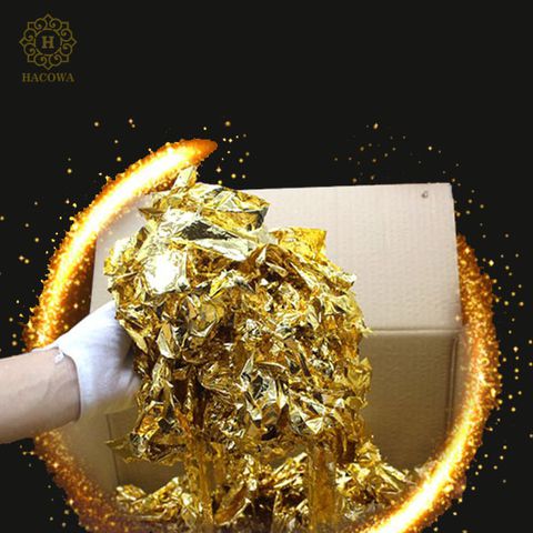Lá vàng dát tượng 22K (30g)