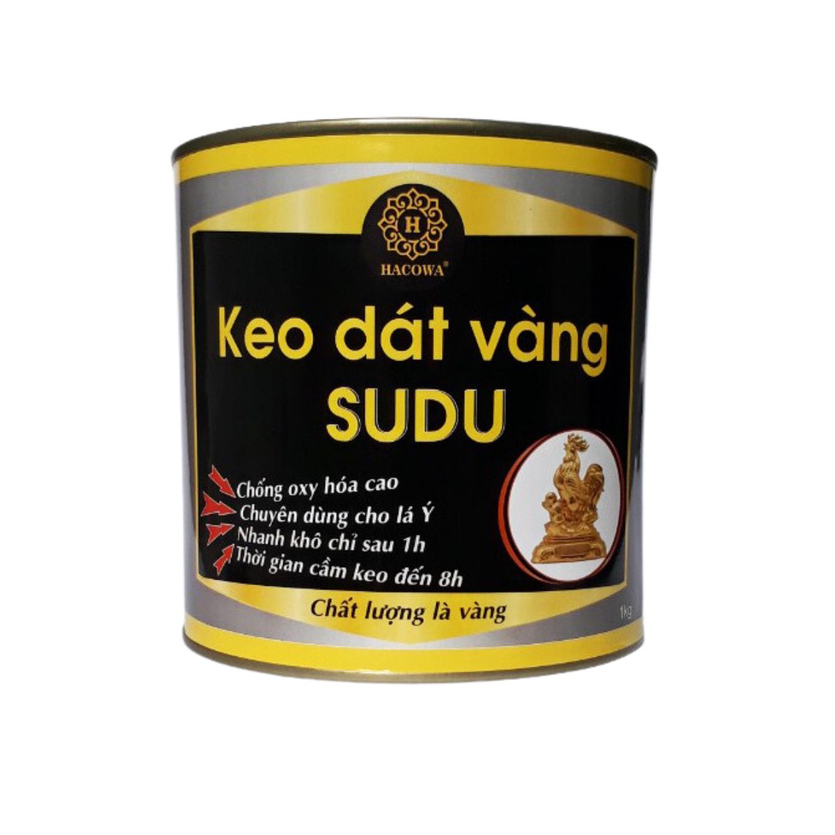 Keo dát vàng Sudu siêu bóng 1 lít ( 900g)