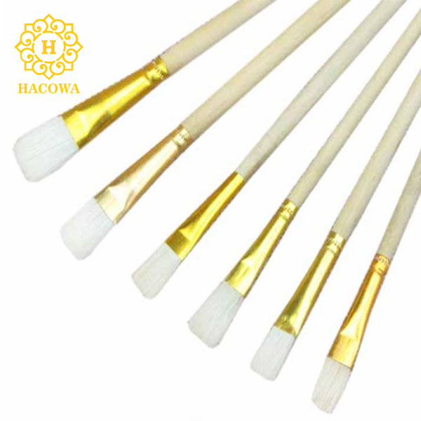 Bút vẽ số 4 (6 cái cán trắng)