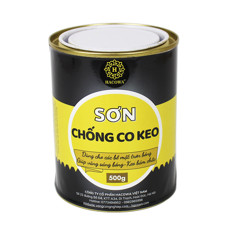 Sơn chống co keo, làm bóng vàng (500g)