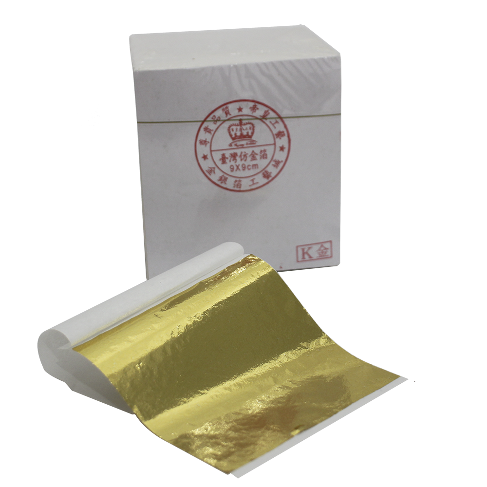 Lá vàng K giòn Đế vương (hộp đỏ 2 quỳ - 2000 lá)