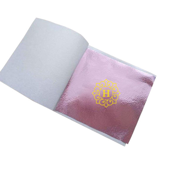 Lá vàng màu tím đào (桃紫色）(500 lá - 9*9cm)