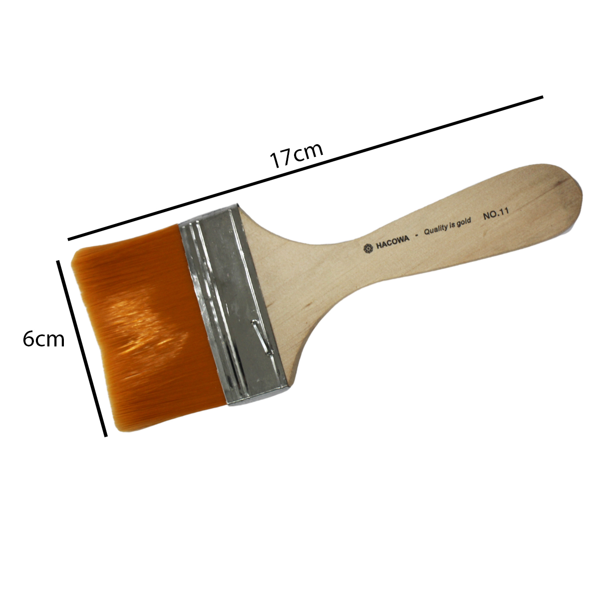 Chổi lông cước đầu vuông S11