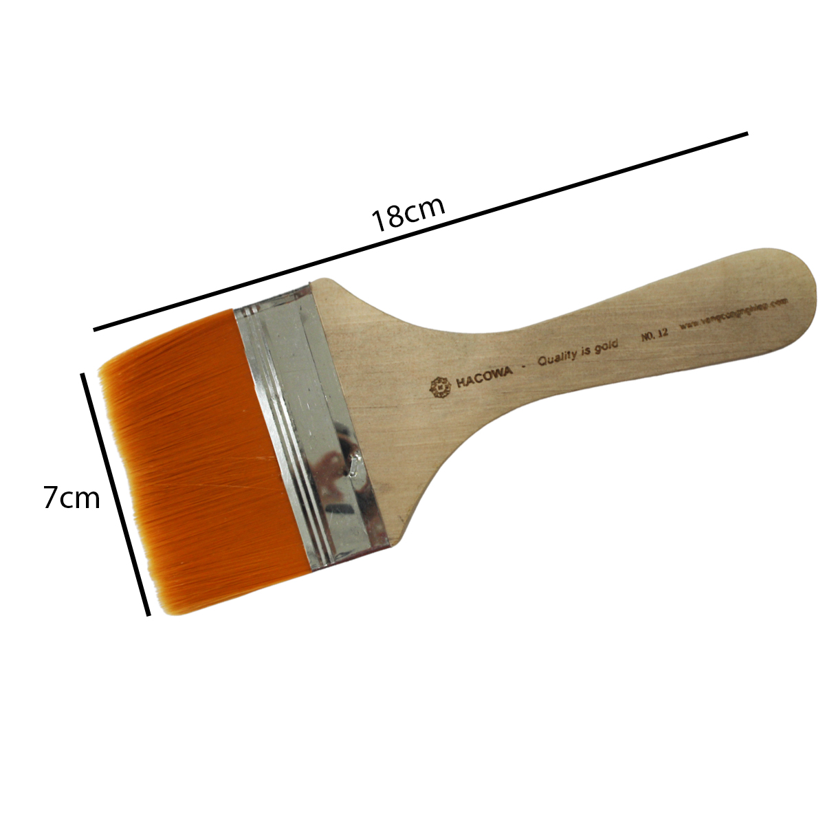 Chổi lông cước đầu vuông S12