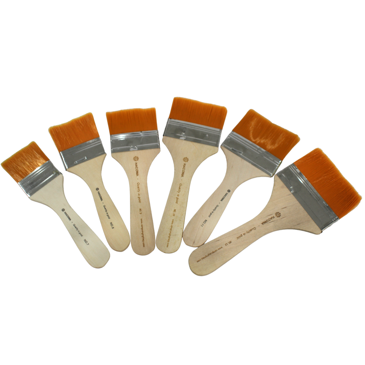 Chổi dập vàng đầu vuông S7 (4.5cm)