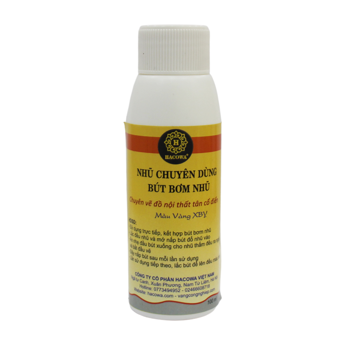 100ml nhũ sampange ánh bạc (XBY)