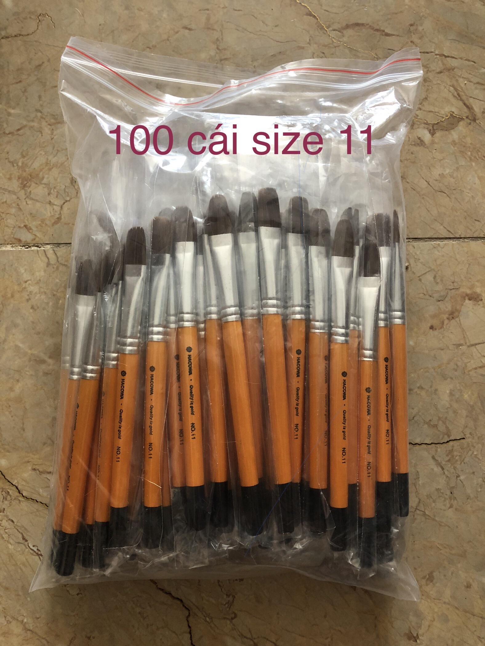 100 bút cán vàng S11