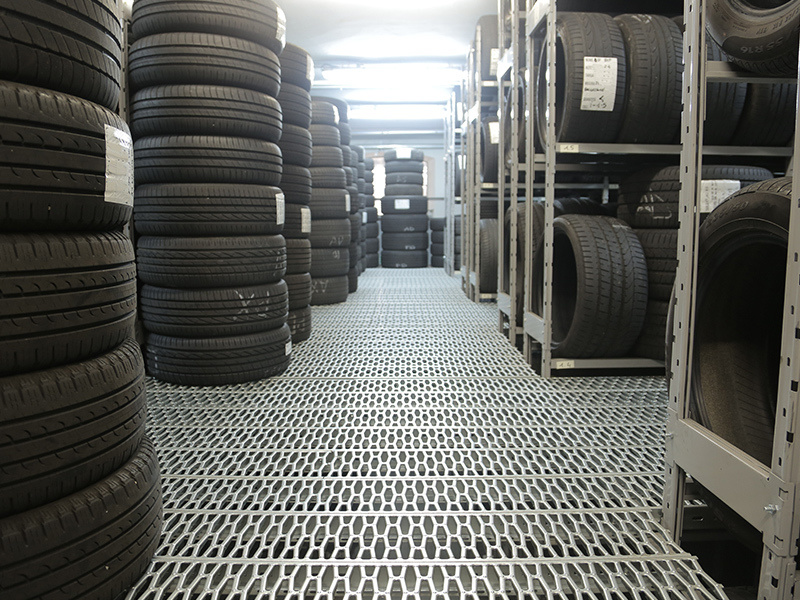 How to store tires