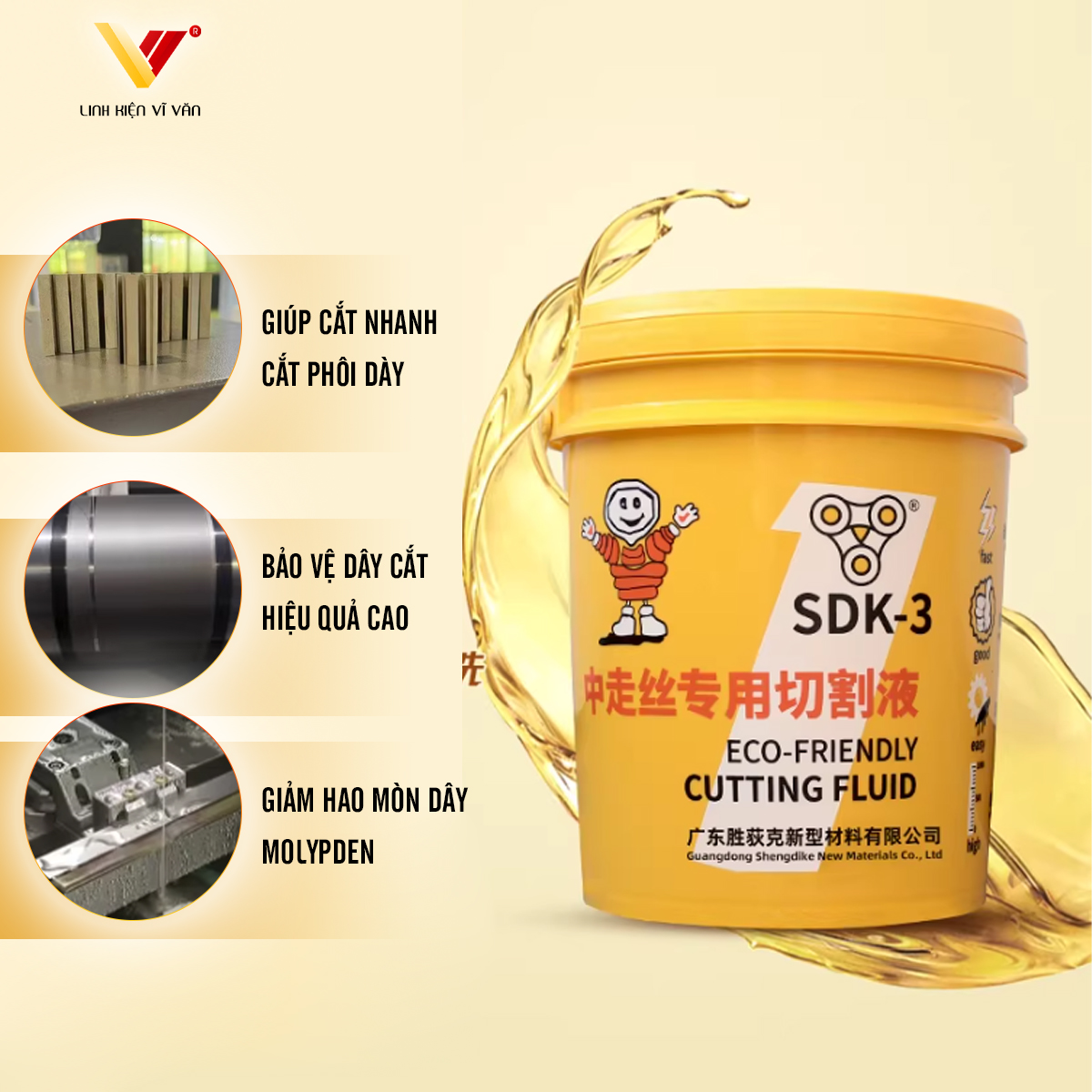 Dầu cắt dây SDK-3 giá sỉ tại Hà Nội | Vĩ Văn