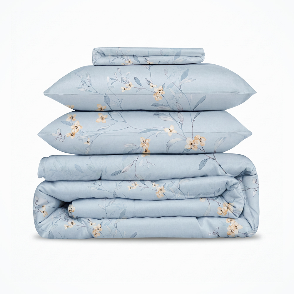Bộ Chăn Ga Gối 100% Tencel 300T ETP06
