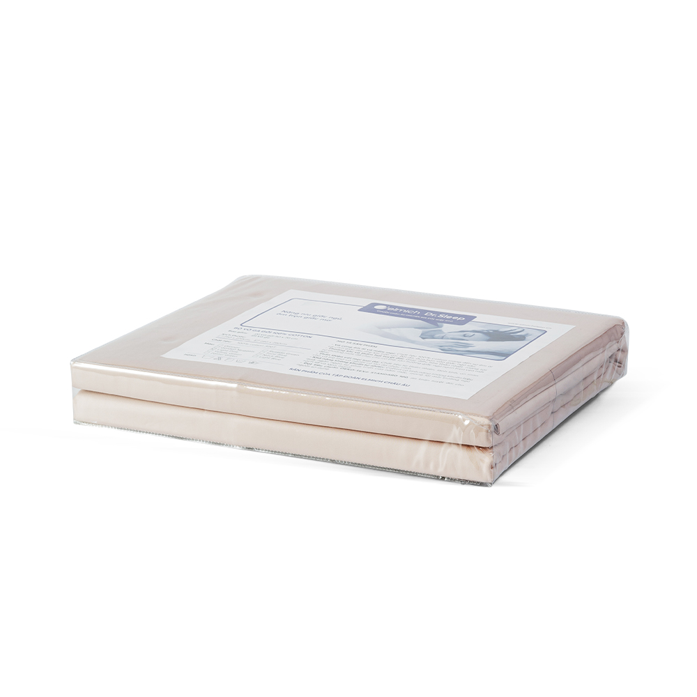 Bộ Ga Gối 100% Cotton Elmich Dr.Sleep