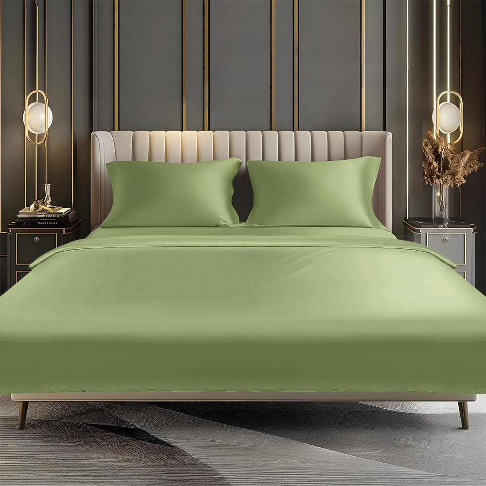 Bộ Chăn Ga Gối 100% Bamboo 300T EBS04