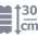 Chiều cao 30cm