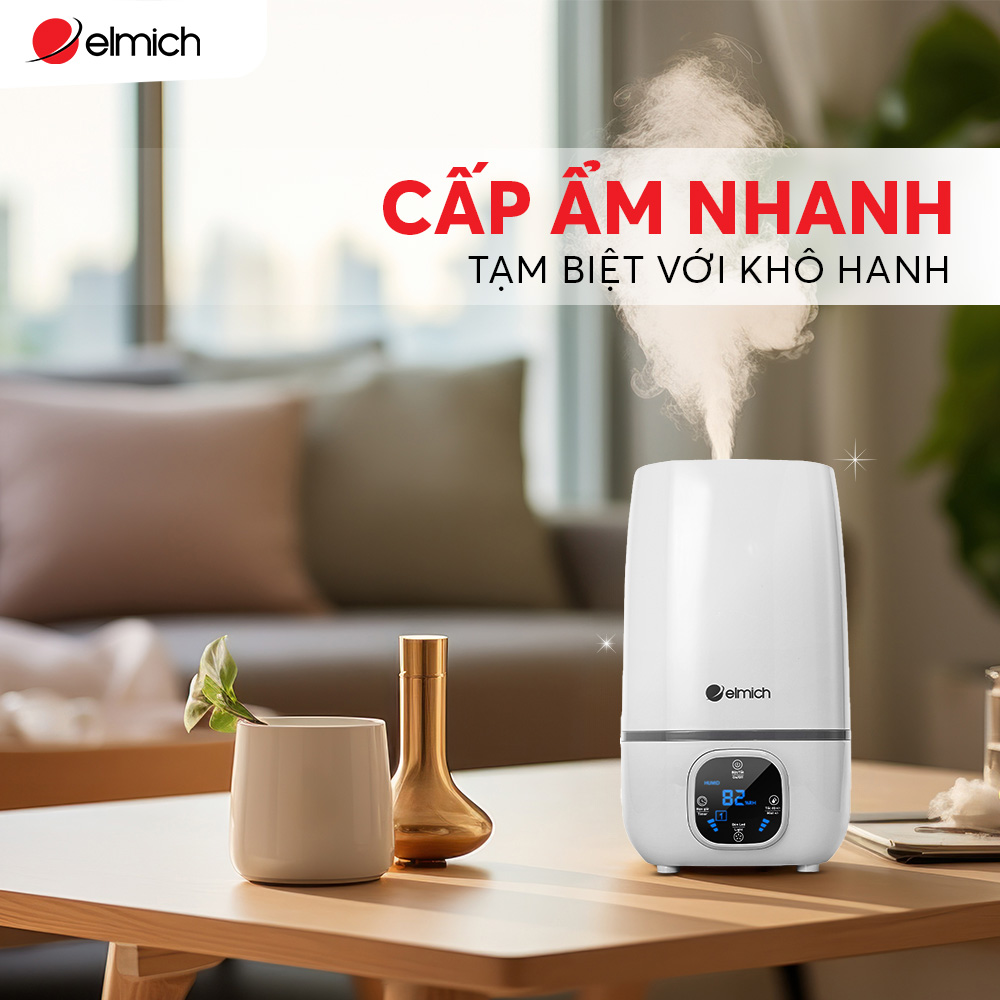 TOP 3 máy tạo ẩm phù hợp cho gia đình vào mùa hè