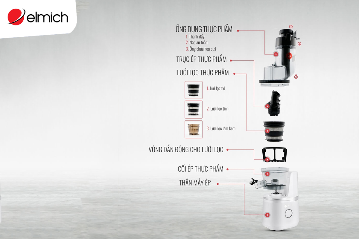 Cách lắp máy ép chậm và kinh nghiệm vệ sinh máy giúp tăng tuổi thọ