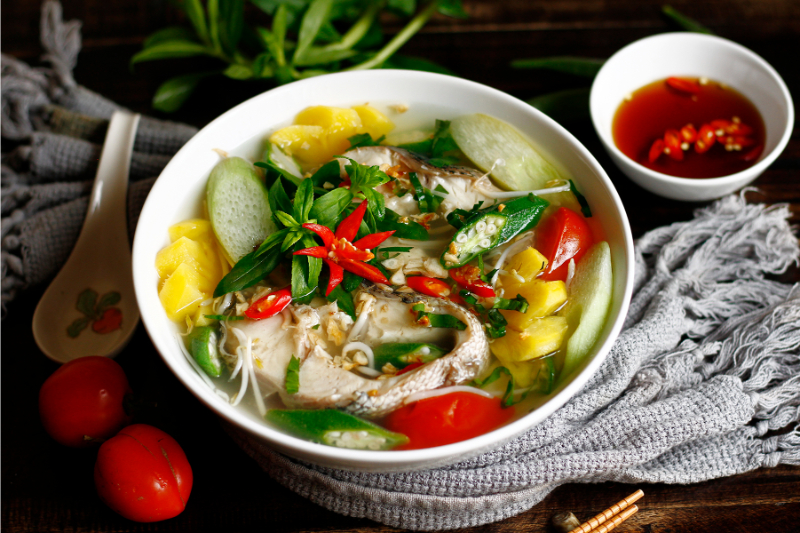 Canh cá dọc mùng: Món ngon hấp dẫn cho ngày nóng