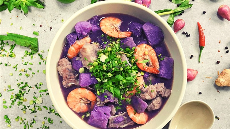 2 cách nấu canh khoai mỡ tuyệt ngon cho bữa cơm gia đình