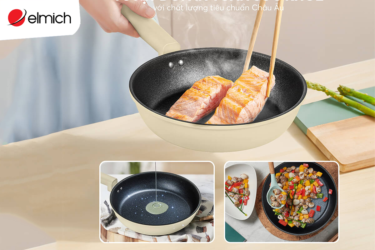 Chảo Ceramic - Top các tính năng vượt trội, cách vệ sinh và bảo quản tốt nhất
