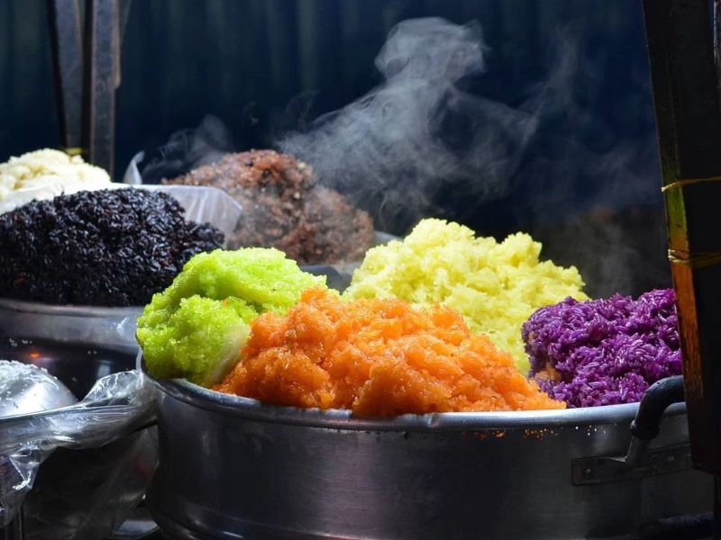 Học ngay 2 công thức nấu xôi ngũ sắc thơm ngon, lên màu đẹp