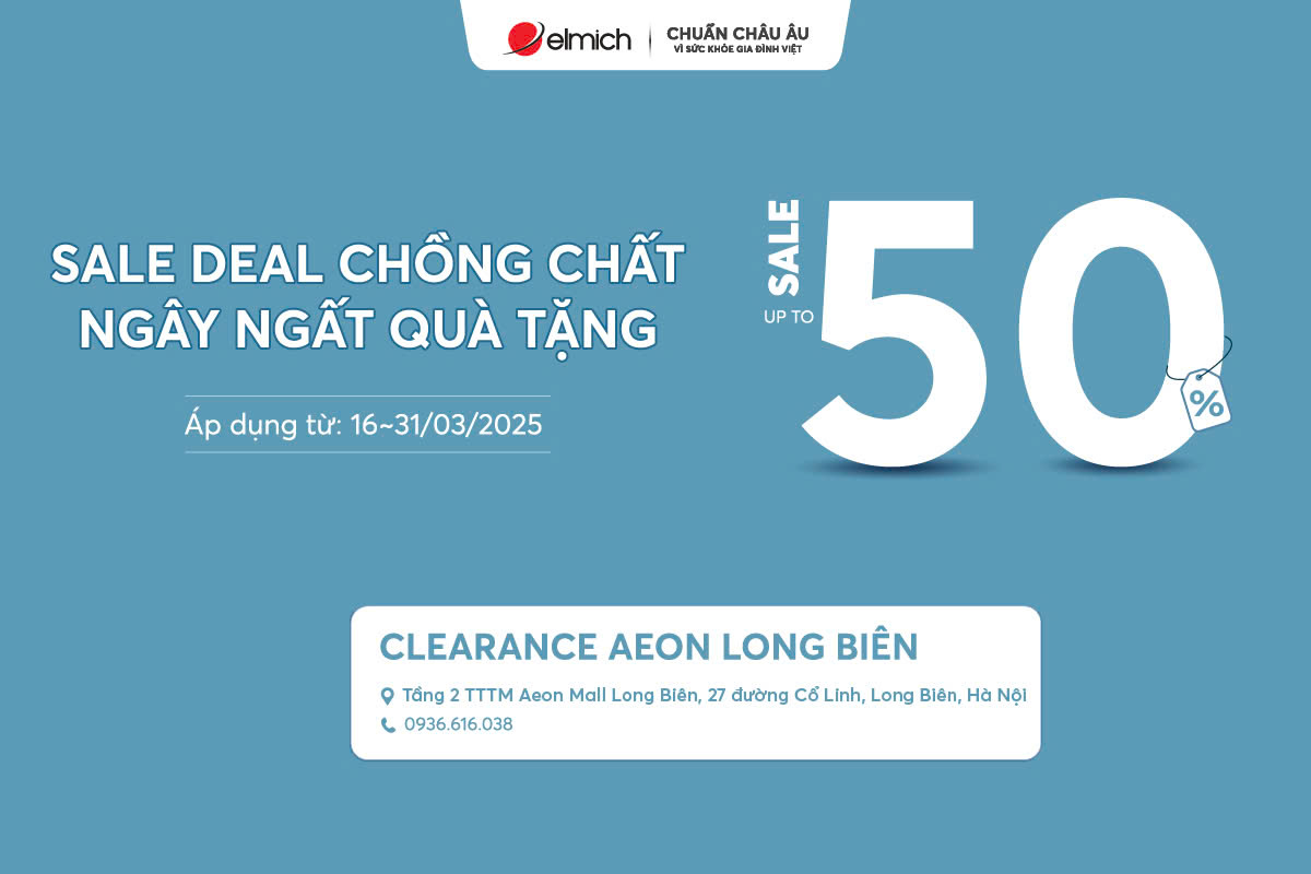 [Showroom Aeon Long Biên] SALE DEAL CHỒNG CHẤT, NGÂY NGẤT QUÀ TẶNG