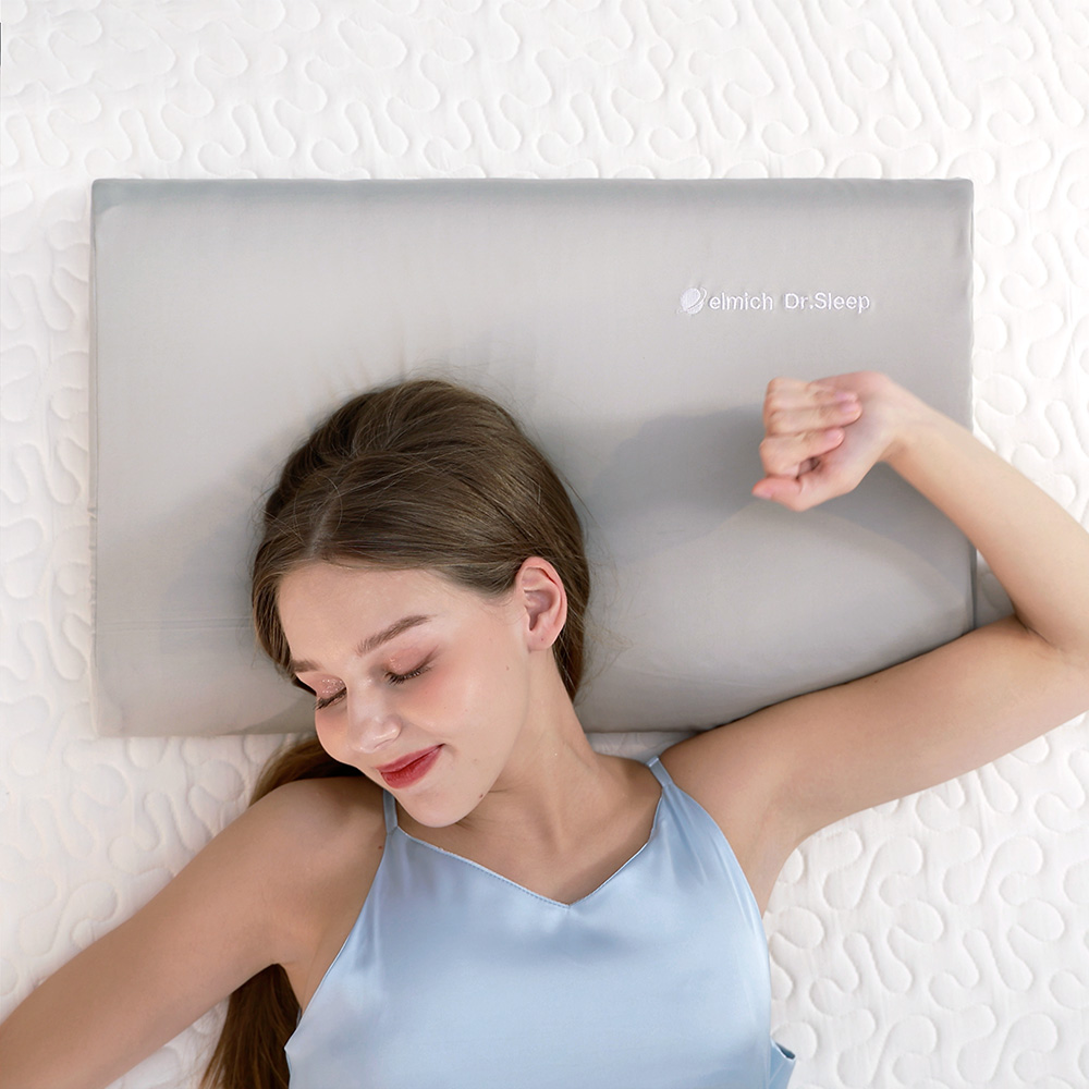 Gối 100% cao su thiên nhiên cao cấp Elmich Dr.Sleep