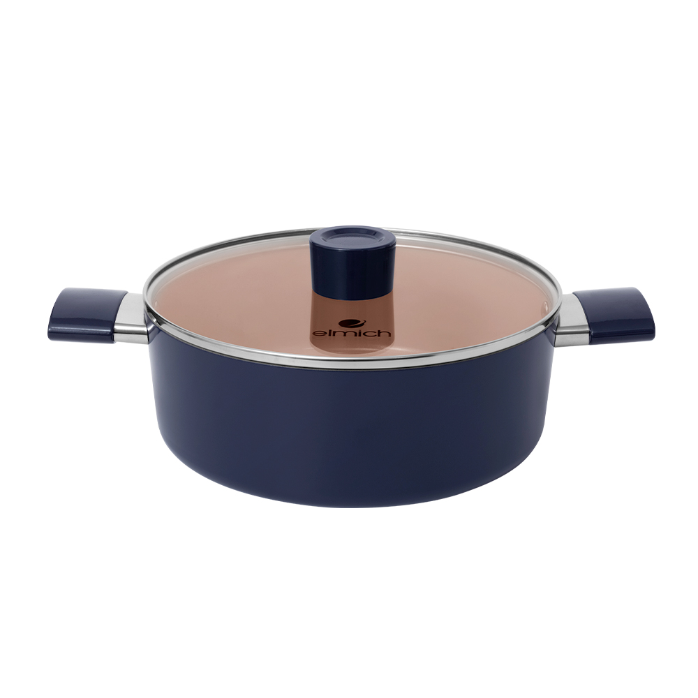Bộ nồi chống dính Ceramic Elmich EL5240 Size 18,20,24cm