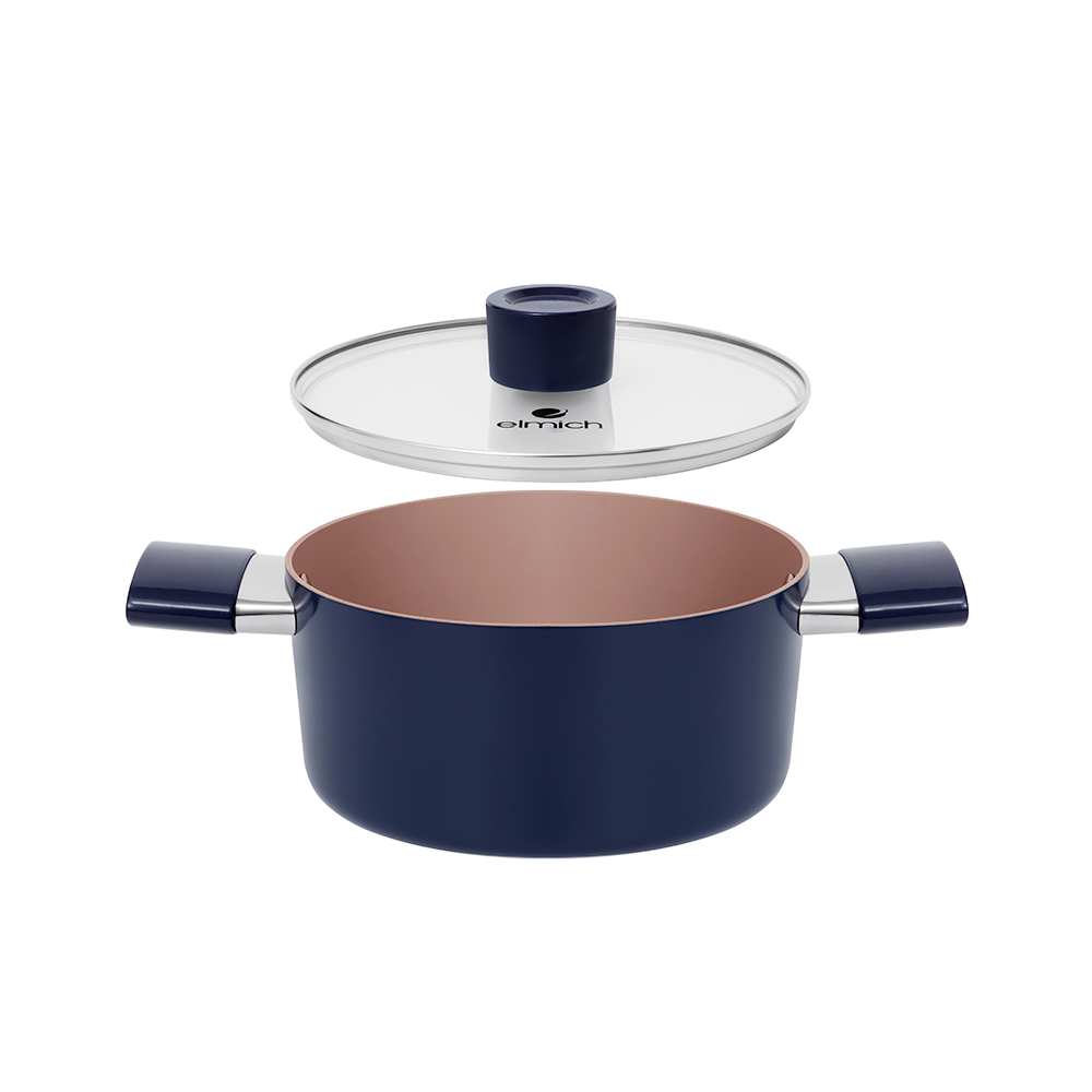 Bộ nồi chống dính Ceramic Elmich EL5240 Size 18,20,24cm