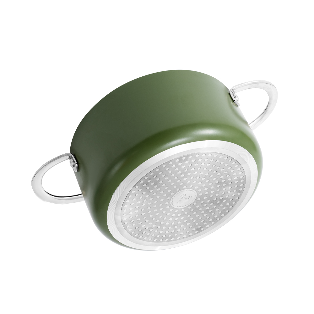 Bộ nồi chống dính Ceramic Elmich Olive classic EL5242OV03 Size 18,20,24cm