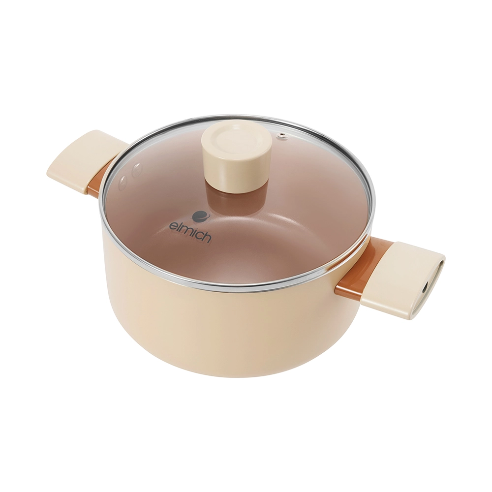 Bộ nồi chảo chống dính Elmich Daily size 18,20,24 chảo 20, 26cm