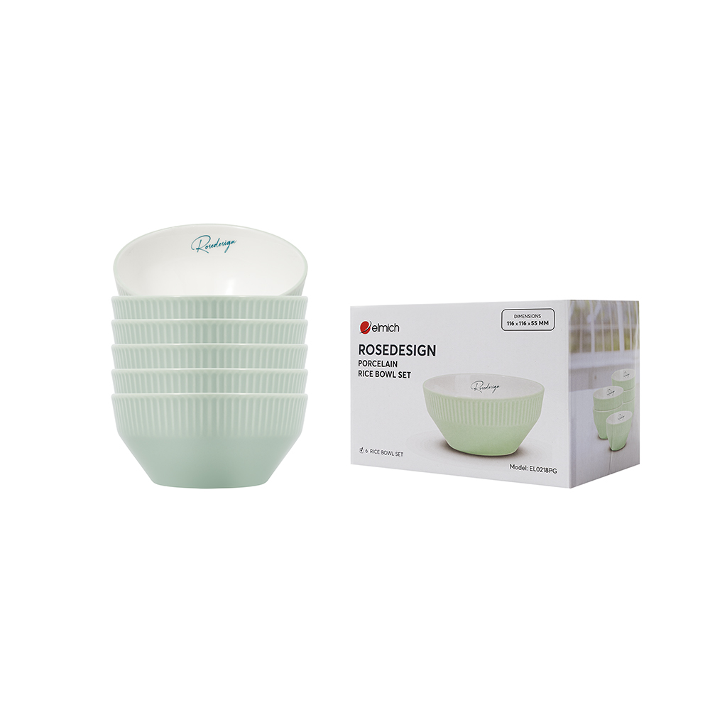 Combo bát ăn cơm và bát tô đại sứ Elmich - TLD25622