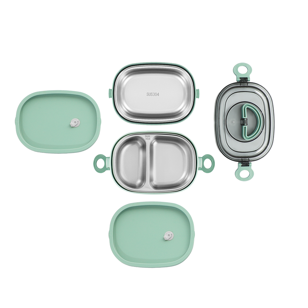 Combo Bộ lọ đựng gia vị và hộp cơm 2 tầng Elmich - TLD25631