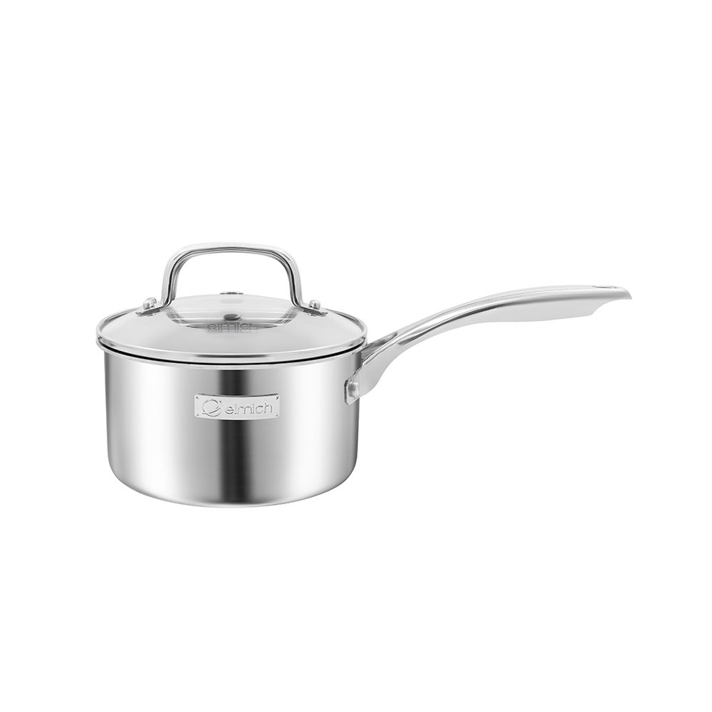 Quánh inox nguyên khối Elmich Trimax Napoli EL2538IN14 size 14cm