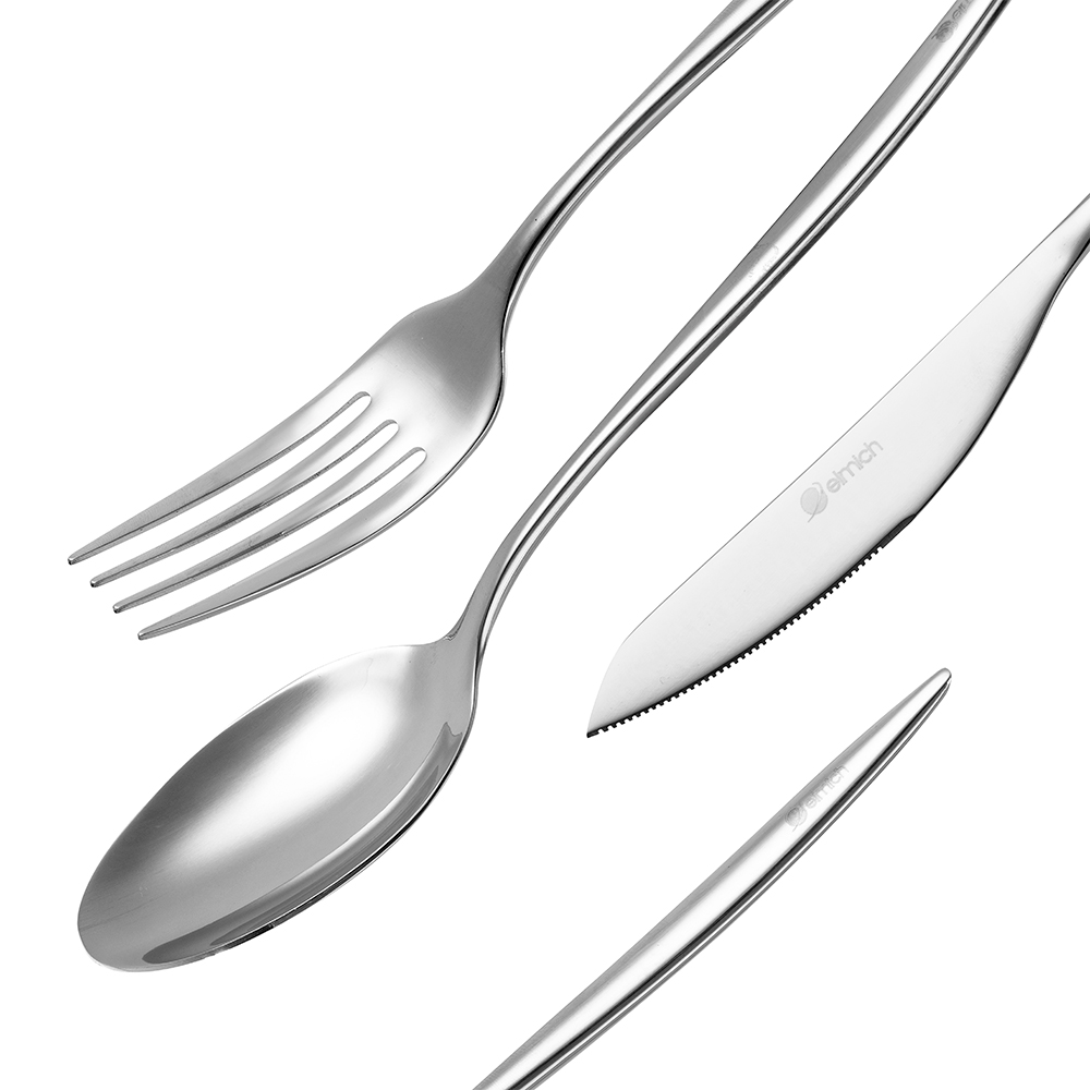 Bộ dao, thìa, dĩa ăn chính 3 chiếc Elmich EL4002