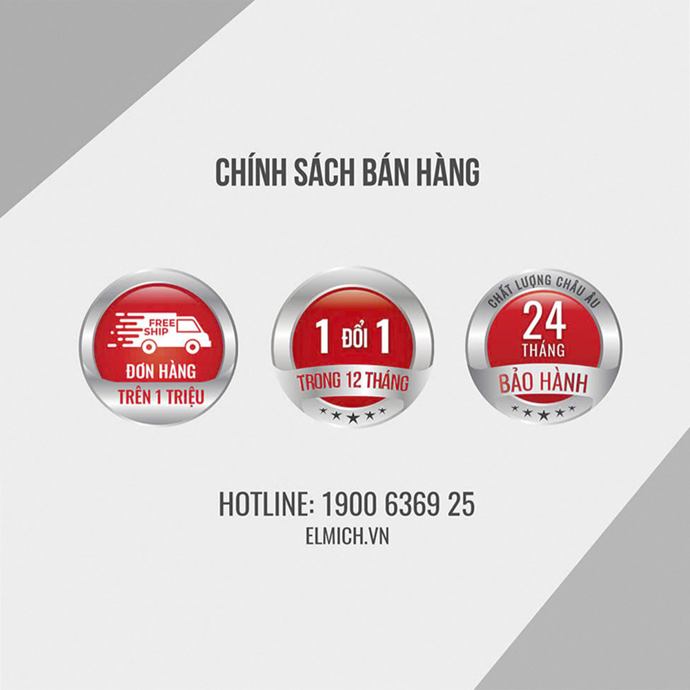 Nồi cơm điện tử Elmich RCE9362 dung tích 1,5L