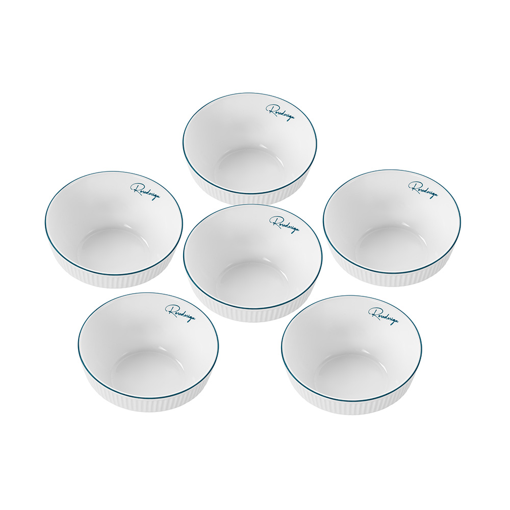 Bộ 6 bát ăn cơm Elmich RoseDesign EL-0218