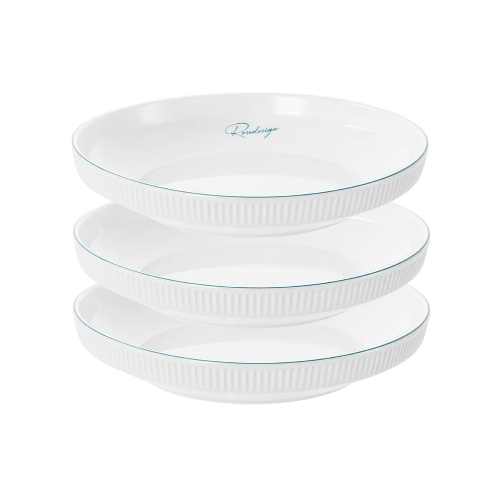 Bộ 3 đĩa tròn sâu lòng Elmich RoseDesign EL-0241