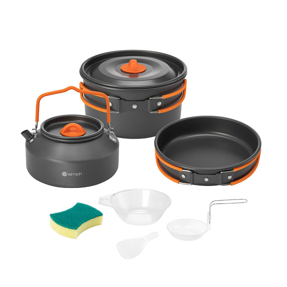 Bộ nồi dã ngoại 3 chiếc Elmich EL0264