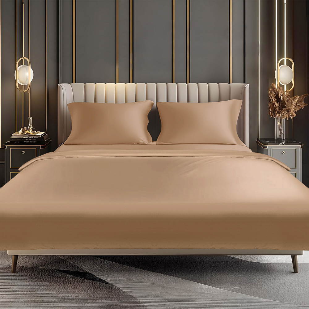 Bộ Chăn Ga Gối 100% Bamboo 300T EBS05