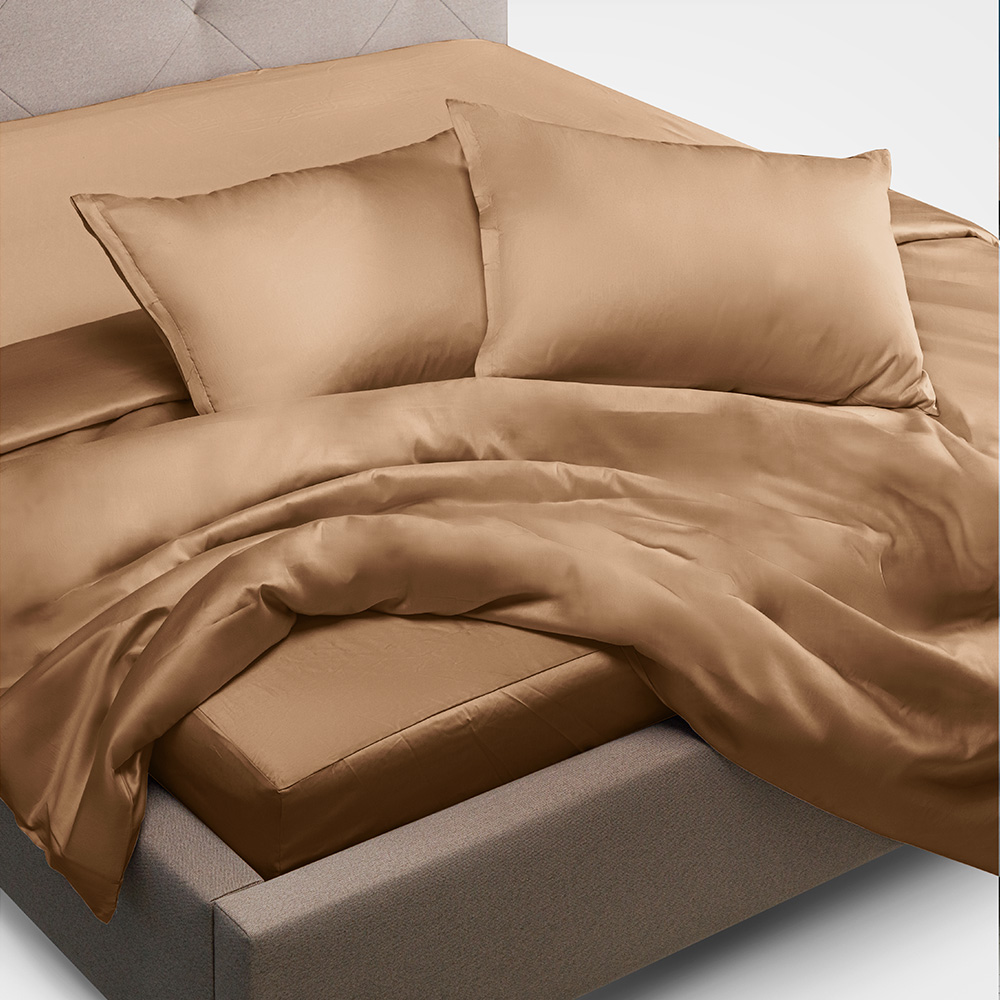 Bộ Chăn Ga Gối 100% Bamboo 300T EBS05