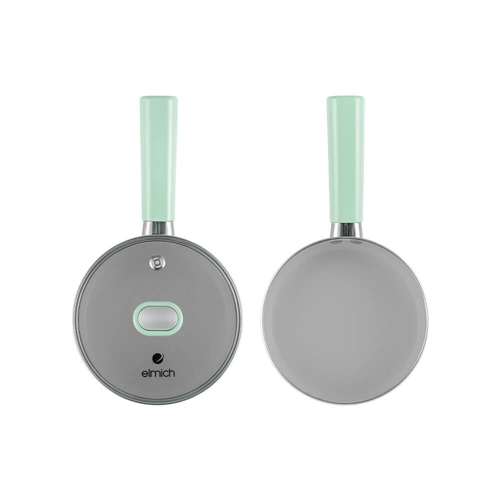 Combo 01 bộ nồi size 16cm, 01 chảo size 24cm và 01 lọ xay tiêu Elmich - TLD25616