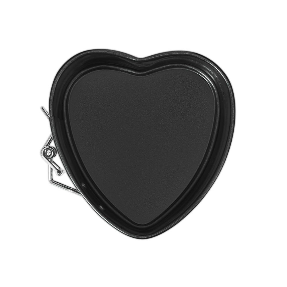 Khuôn bánh hình trái tim, đế rời, chốt ngang 11cm Elmich EL0295