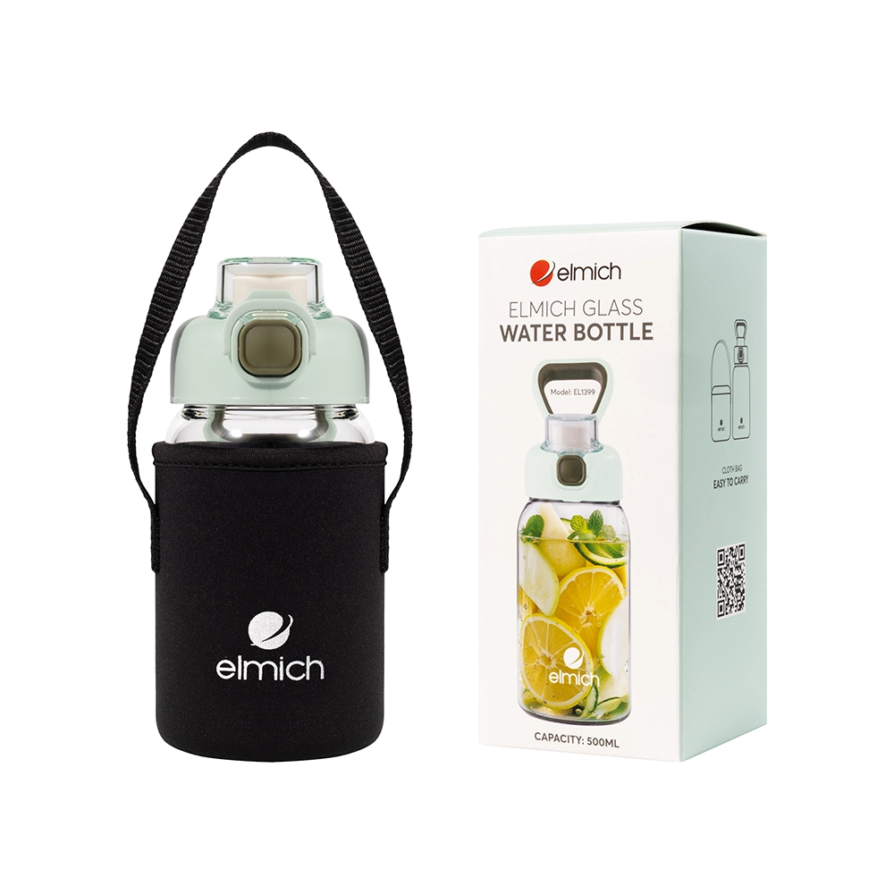 Bình nước thủy tinh Elmich EL1399 dung tích 500ml