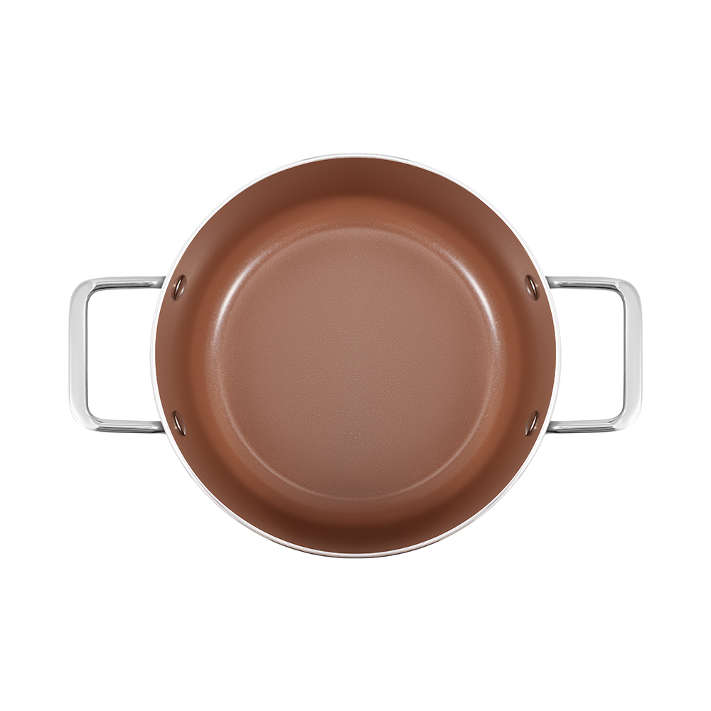 Bộ nồi chống dính Ceramic Elmich Mocha EL5246MC01 Size 16,20,24cm