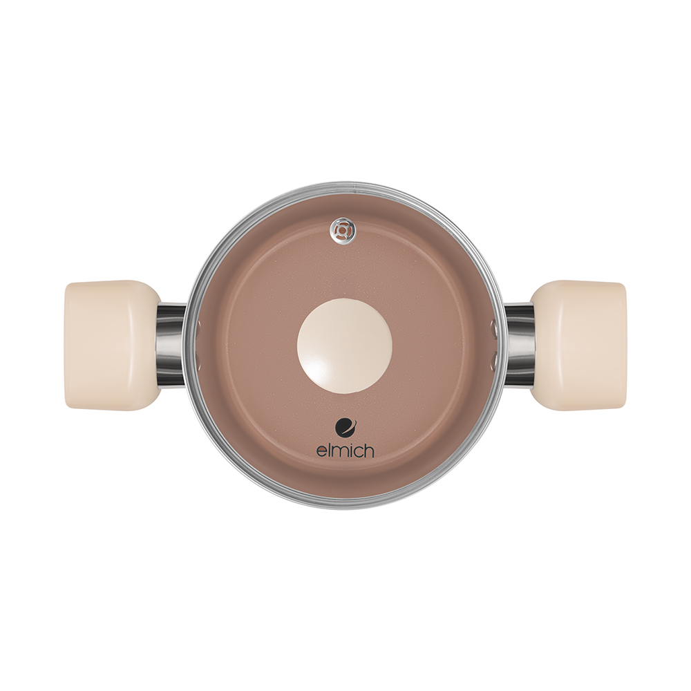 Bộ nồi chống dính Ceramic Elmich Mocha EL5248MC01 Size 18,20,24cm