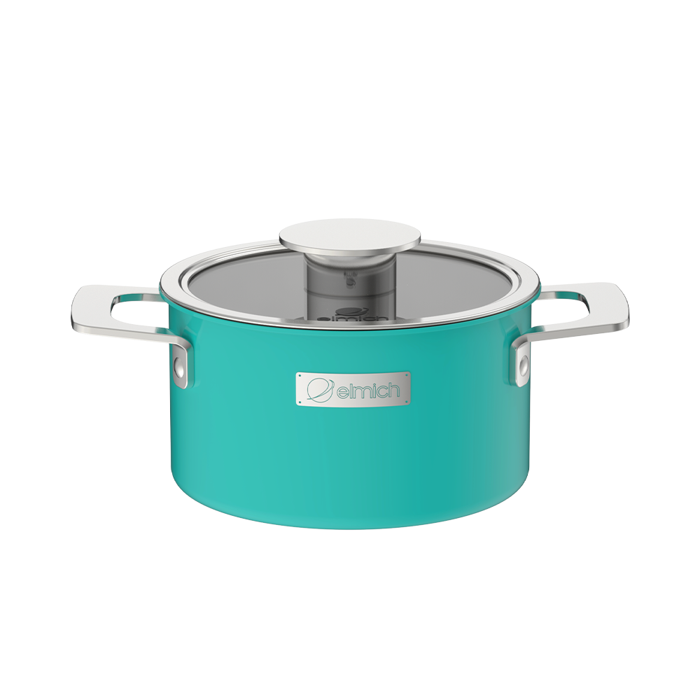 Nồi inox liền khối Elmich Hera - Tím