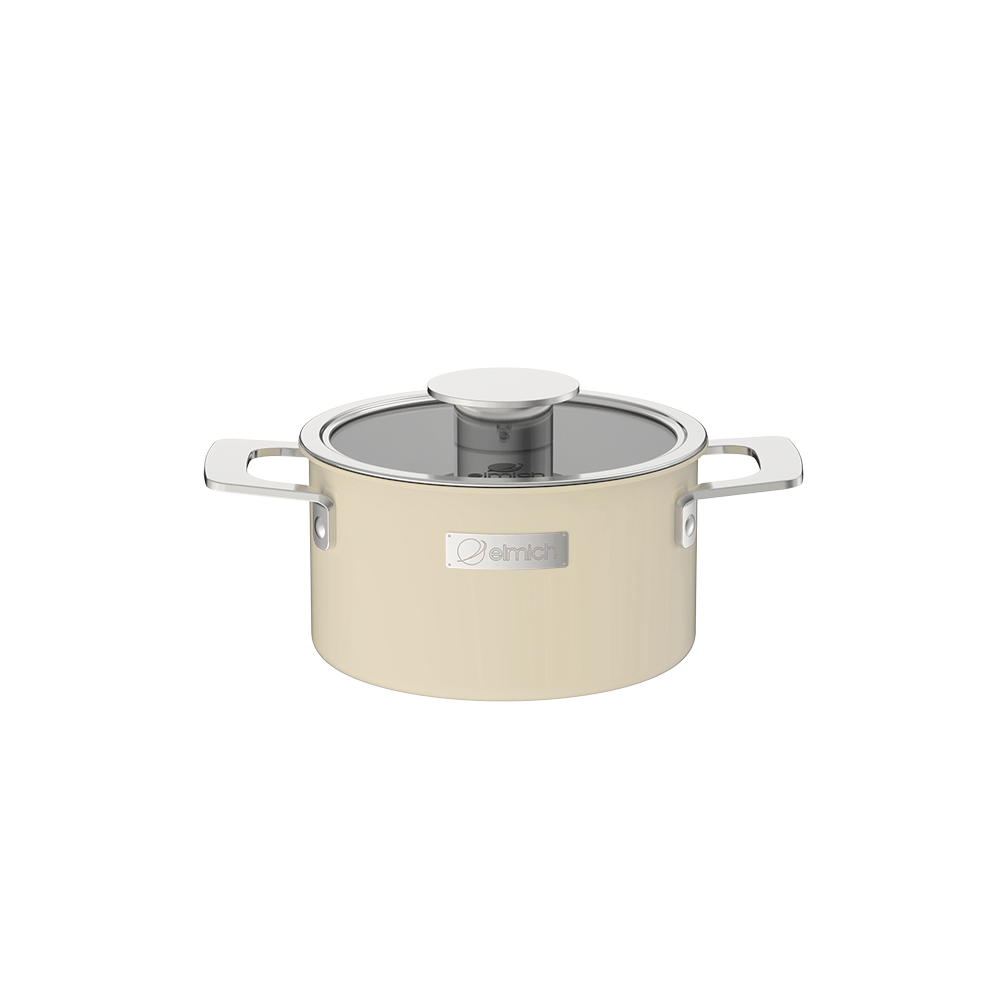 Nồi inox liền khối Elmich Hera - Tím