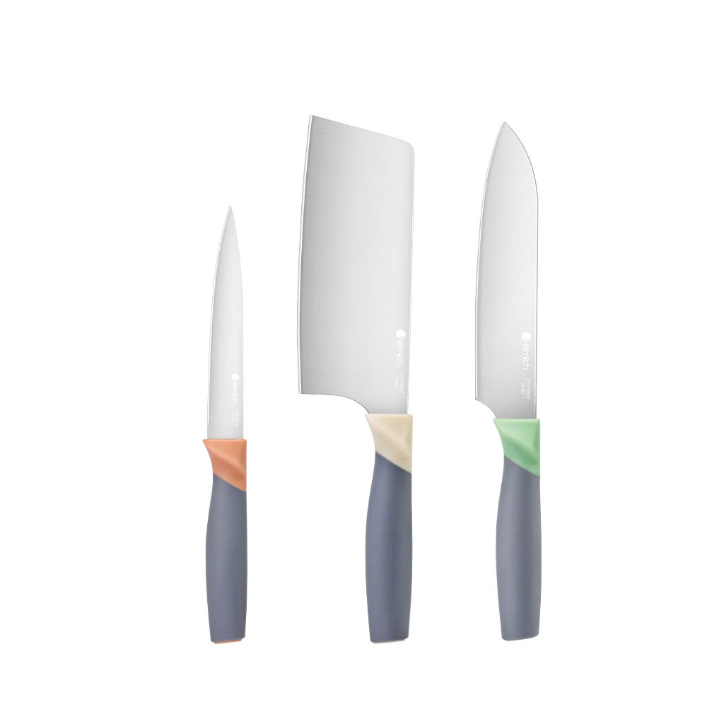 Combo bộ dao và kệ dụng cụ Elmich