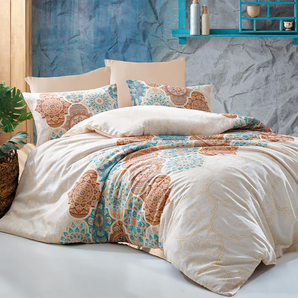 Bộ Chăn Ga 100% Cotton Ranforce Elmich Dr.Sleep