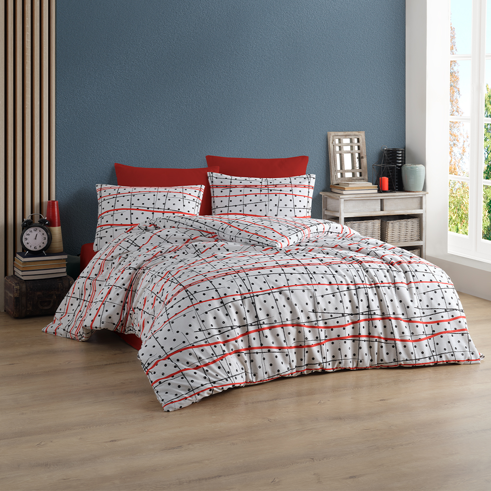 Bộ Chăn Ga 100% Cotton Ranforce Elmich Dr.Sleep