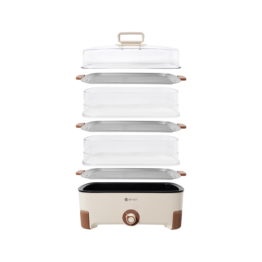 Nồi lẩu hấp điện 3 tầng Elmich STE0300
